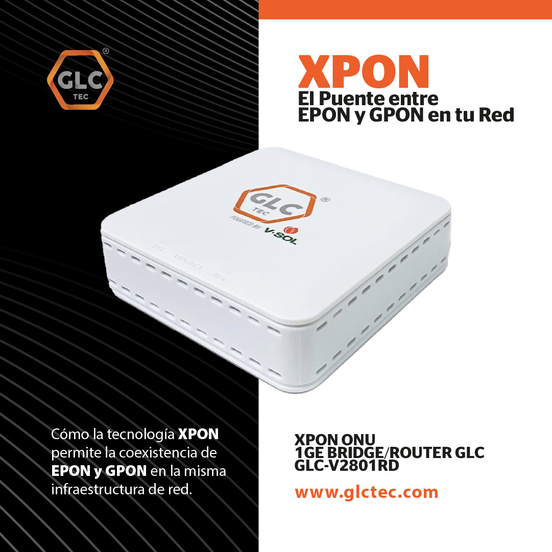 XPON: Coexistencia eficiente de EPON y GPON en una sola infraestructura